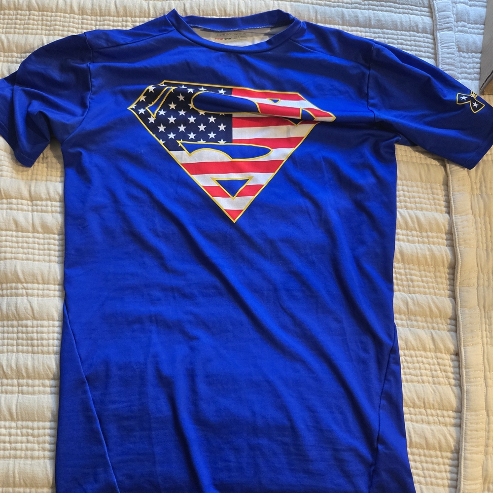 LG Blue Compression Shirt